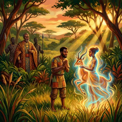 Gbadè, le Roi et le trésor de la forêt, conte, narré par Fidele ANATO