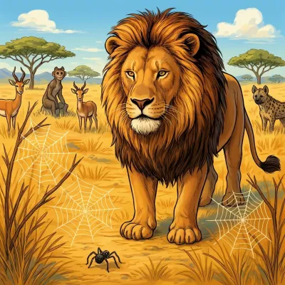 Kéti, la petite araignée au grand courage, conte, narré par Jean Koffi ANATO