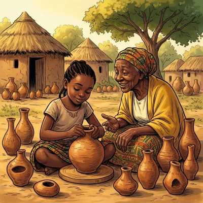 Les poteries imparfaites d’Adama, sagesse, narré par Marguérite KOTY