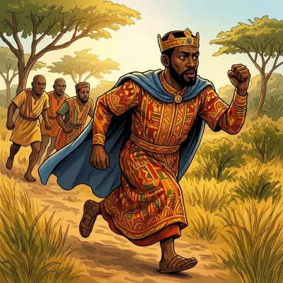 Le Jour où le Roi comprit, conte, narré par Gladys Houefa MAKOU