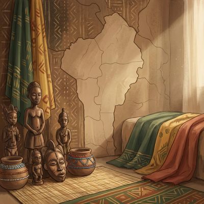 L’art et l’artisanat béninois, coutume, narré par Marguérite KOTY