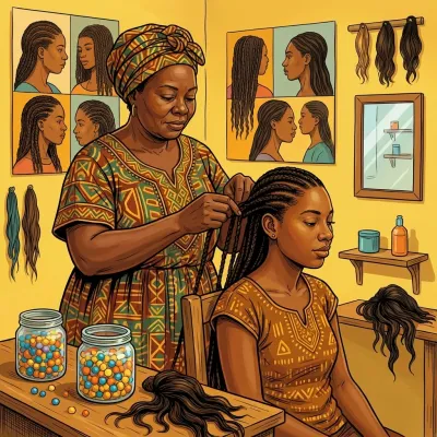 Une vie entre coiffure et tresses, témoignage, narré par Émeline LANHA