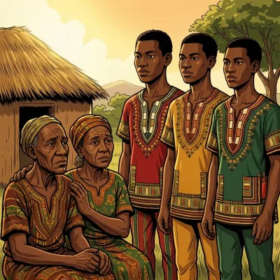Djè, Gan et Akouè, conte, narré par Fidele ANATO