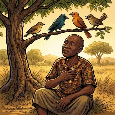 L’Aveugle et les Oiseaux, conte, narré par Théophile ADAMBADJI