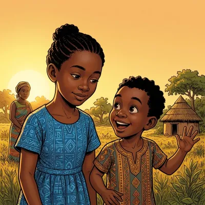 Sara et son frère Petit Dent, conte, narré par Benoît AMALIN