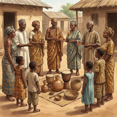 Cérémonies ancestrales au cœur de l’Afrique, coutume, narré par Emmanuel DJOSSOU